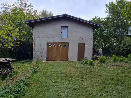 garage sur terrain constructible