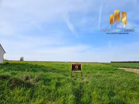 terrain constructible 860 m² hérouville-en-vexin