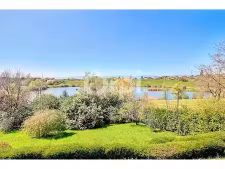 villa en première ligne du lac de machilly !