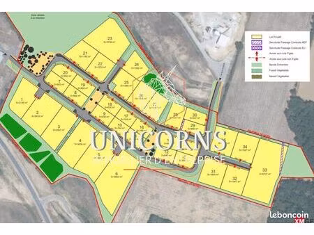 terrain 5 000 m² gimont