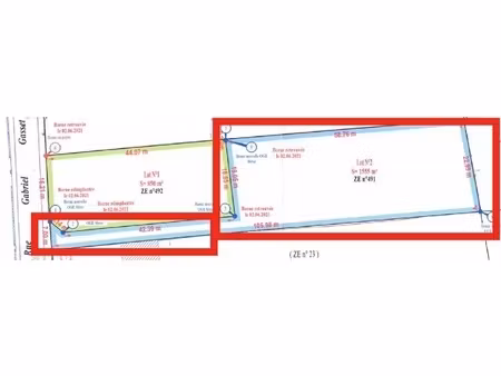 terrain à vendre de 1 555 00 m² chemilly sur yonne (89)