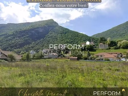 terrain 601 m² veurey-voroize