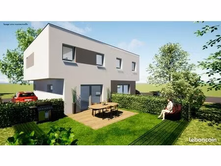 duplex 3 chambres + jardin plein sud