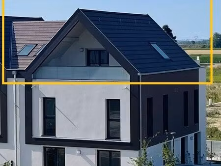 geispolsheim - appartement 2p attique- 50 m² - triple expo- vue dégagée- pk ext. inclus