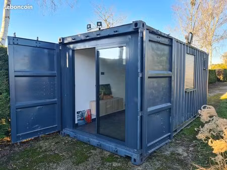container studio bureau tiny house