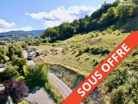 terrain 940 m² sallanches