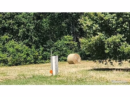 terrain à bâtir avec cu