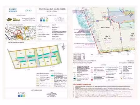 vente terrain à aigrefeuille-sur-maine (44140) : à vendre / aigrefeuille-sur-maine
