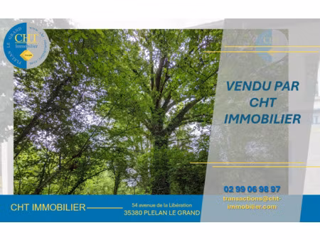 achat terrain 5 035m² loutehel 35330
