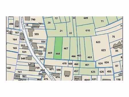 achat terrain 710m² neuves maisons 54230