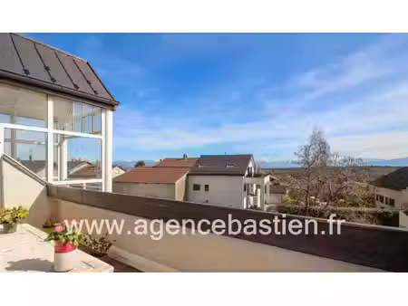 vente - appartement 5 pieces en duplex - vue alpes - sauvern