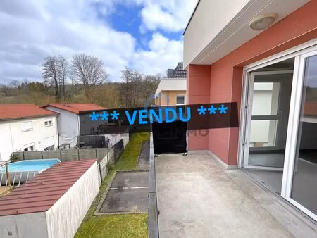 en vente appartement 63 m² – 235 000 € |volmerange-les-mines