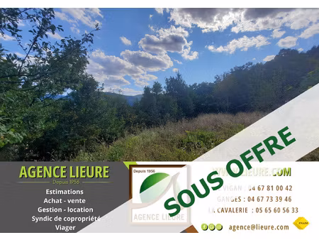 achat terrain 1 120m² le vigan 30120