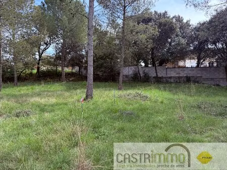 achat terrain 500m² st drezery 34160