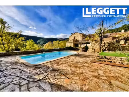 achat maison 11 pièces 249m² ferrieres poussarou 34360