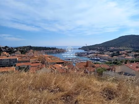 achat terrain 374m² port vendres 66660