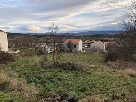 achat terrain borne 43350