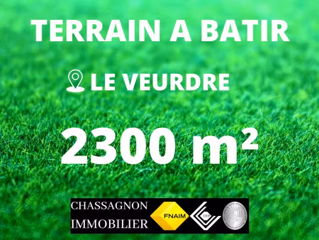 achat terrain 2 286m² le veurdre 03320