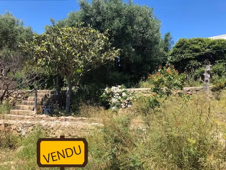 achat terrain 1 650m² sete 34200