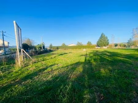 achat terrain 972m² beauzac 43590