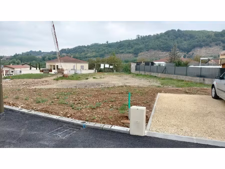 achat terrain 594m² eymeux 26730
