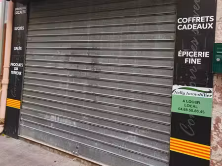 location local commercial 80m² st laurent de la salanque 66250