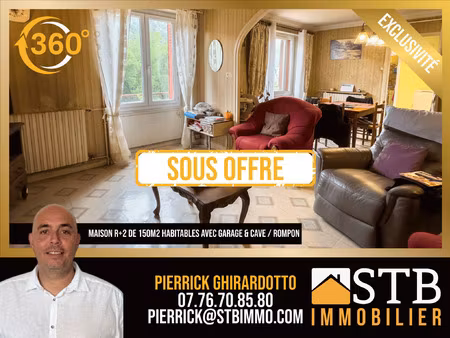 achat maison 6 pièces 165m² rompon 07250