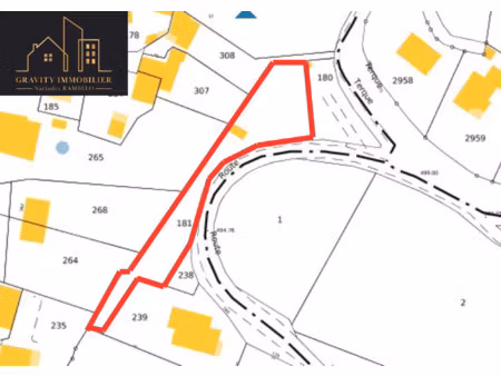 achat terrain 1 224m² marignier 74970