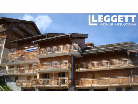 achat appartement 2 pièces 35m² la plagne 73210