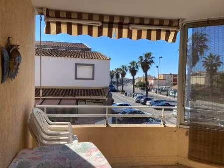 location appartement 3 pièces meublé 49m² palavas les flots 34250