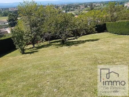 achat terrain 650m² chambles 42170