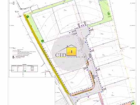 achat terrain 750m² chaponnay 69970