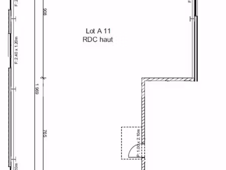 achat local commercial 258m² charvonnex 74370