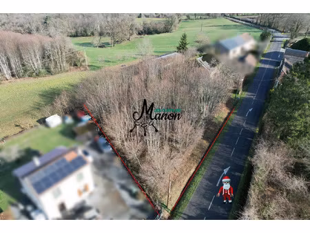 achat terrain 1 335m² fromental 87250