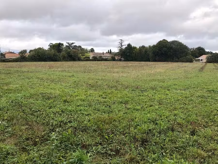 achat terrain 600m² la foye monjault 79360
