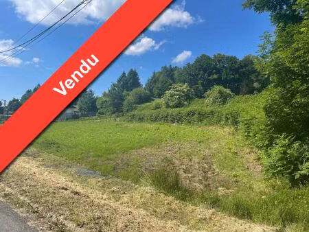 achat terrain 1 507m² meymac 19250