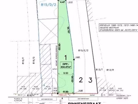 terrain à vendre à aalst € 155.000 (l6rn8) - immo zone aalst | zimmo