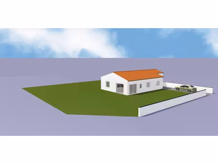 achat terrain 956m² st genis de saintonge 17240