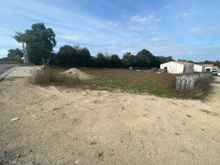 achat terrain 805m² vallans 79270