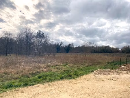 achat terrain 1 100m² lagorce 33230