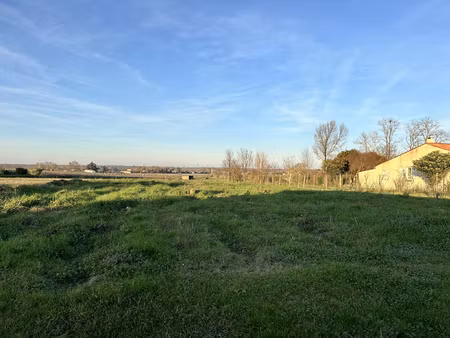 achat terrain 3 080m² boutenac touvent 17120