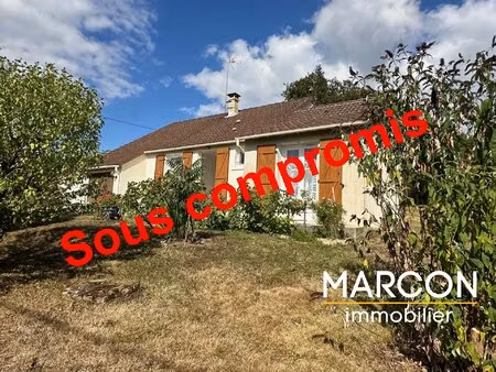 achat maison 4 pièces 72m² crozant 23160