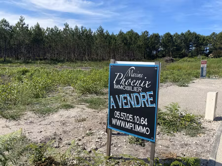 achat terrain 762m² carcans 33121