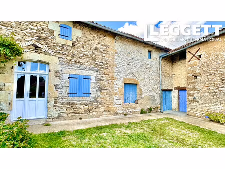 achat maison 6 pièces 140m² frontenay sur dive 86330