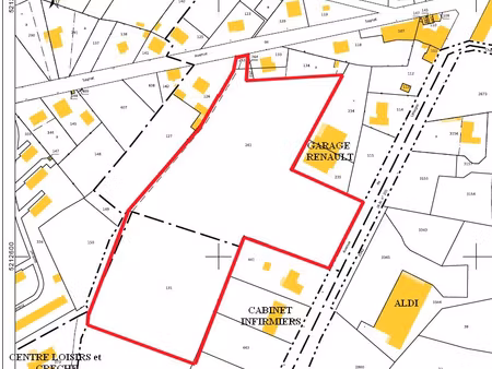 achat terrain 24 185m² bessines sur gartempe 87250