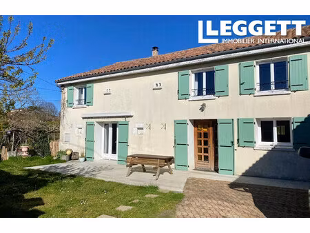 achat maison 9 pièces 240m² st angeau 16230