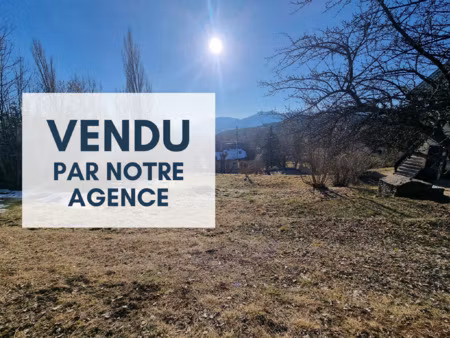 achat terrain 660m² st michel de chaillol 05260