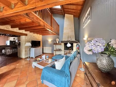 achat maison 6 pièces 200m² lussac 33570