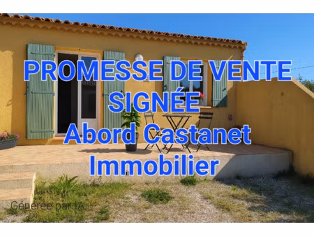 achat maison 4 pièces 72m² camaret sur aigues 84850