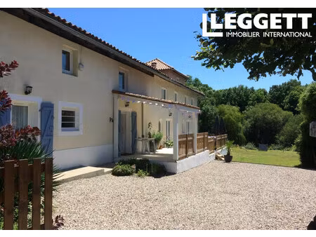 achat maison 10 pièces 305m² mazerolles 16310